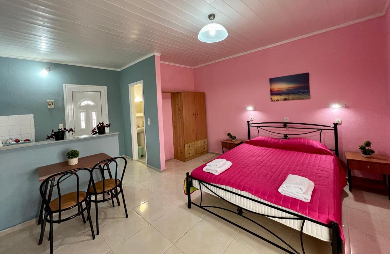 Elena Pool Aparthotel Agios Georgios  ภายนอก รูปภาพ