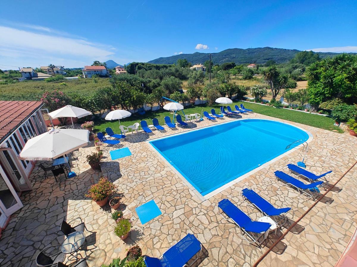 Elena Pool Aparthotel Agios Georgios  ภายนอก รูปภาพ